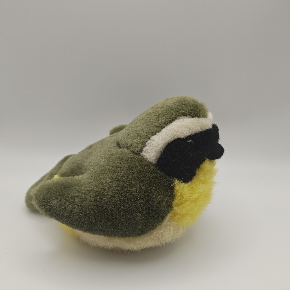 Wild Republic Audubon K&M Common Yellowthroat Plush Toy Bird Sound F22 - Picture 4 of 5
